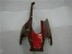 2008-2011 Honda CBR1000RR Motorcycle Fairing Kits - Glossy Black Red Flame