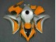 2008-2011 Honda CBR1000RR Motorcycle Fairings - Silver Orange