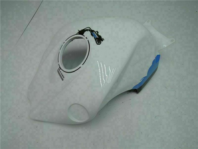2008-2011 Honda CBR1000RR Motorcycle Fairing - White Blue Glossy Black