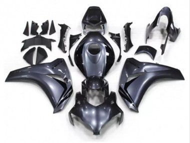 Cheap 2008-2011 Honda CBR1000RR Motorcycle Fairing Kits - Grey Glossy Black