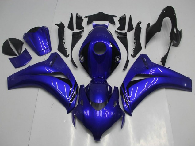 2008-2011 Honda CBR1000RR Motorcycle Fairings - Blue Black