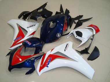 Cheap 2008-2011 Honda CBR1000RR Motorcycle Fairings - White Red Blue HRC