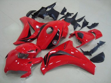 Cheap 2008-2011 Honda CBR1000RR Motorcycle Fairing Kits - Red Glossy Black OEM Style