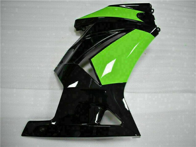 2008-2012 Kawasaki EX250 Motorcycle Fairings - Glossy Black Green