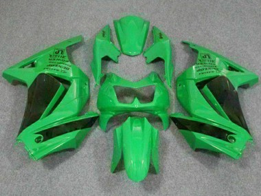 Cheap 2008-2012 Kawasaki EX250 Motorcycle Fairings - Green Black