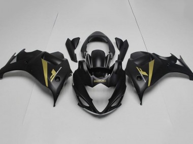 Cheap 2008-2013 Suzuki GSX650F Motorcycle Fairings - Black Gold