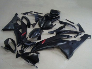 Cheap 2008-2016 Yamaha YZF R6 Motorcycle Fairings - Glossy Black Matte Black