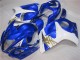 2008-2020 Suzuki GSXR 1300 Hayabusa Motorcycle Fairings - White Blue