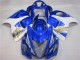 2008-2020 Suzuki GSXR 1300 Hayabusa Motorcycle Fairings - White Blue