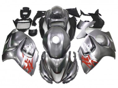 Cheap 2008-2020 Suzuki GSXR 1300 Hayabusa Motorcycle Fairings - Silver