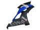 2008-2016 Yamaha YZF R6 Motorcycle Fairings - White Blue Matte Black Yamalube