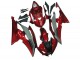 2008-2016 Yamaha YZF R6 Motorcycle Fairings - Red Grey