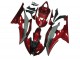 2008-2016 Yamaha YZF R6 Motorcycle Fairings - Red Grey