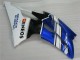 2008-2016 Yamaha YZF R6 Motorcycle Fairings - White Blue Black ENEOS Semakin Didepan