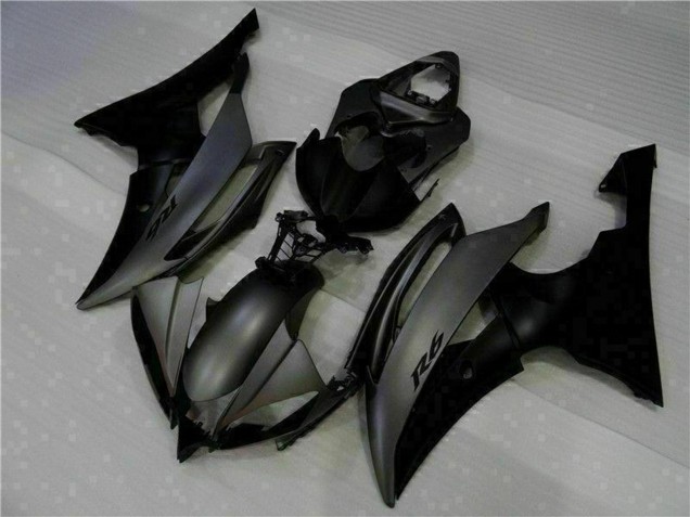 2008-2016 Yamaha YZF R6 Motorcycle Fairing - Matte Black