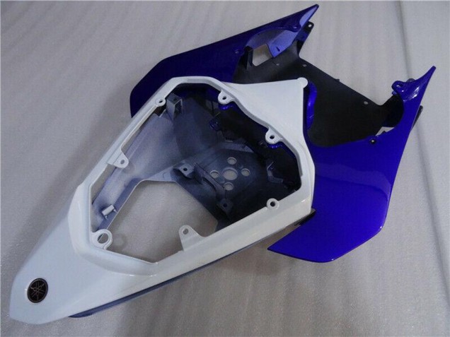 2008-2016 Yamaha YZF R6 Motorcycle Fairings - White Blue Matte Black