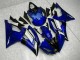 2008-2016 Yamaha YZF R6 Motorcycle Fairings - Blue White