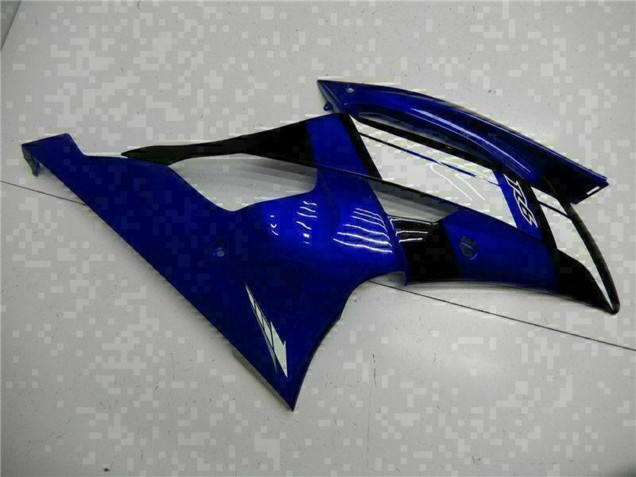 2008-2016 Yamaha YZF R6 Motorcycle Fairings - Blue White