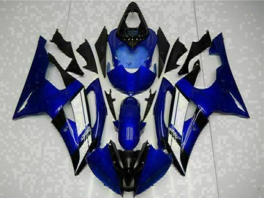 Cheap 2008-2016 Yamaha YZF R6 Motorcycle Fairings - Blue White