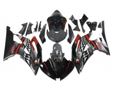 Cheap 2008-2016 Yamaha YZF R6 Motorcycle Fairings - Red Silver Grey Shark