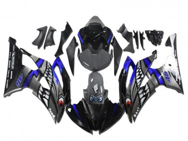 Cheap 2008-2016 Yamaha YZF R6 Motorcycle Fairings - Blue Silver Grey Shark