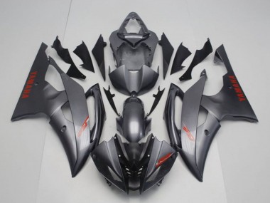 Cheap 2008-2016 Yamaha YZF R6 Motorcycle Fairing - Grey Red Decals
