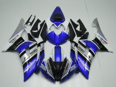 Cheap 2008-2016 Yamaha YZF R6 Motorcycle Fairings - White Blue Silver Black Monster ENEOS Yamalube Semakin Didepan