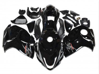 Cheap 2008-2020 Suzuki GSXR 1300 Hayabusa Motorcycle Fairings - Glossy Black Grey