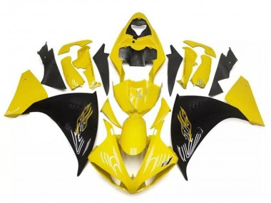 Cheap 2009-2011 Yamaha YZF R1 Motorcycle Fairings - Yellow Black