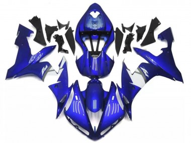 Cheap 2009-2011 Yamaha YZF R1 Motorcycle Fairings - Blue White
