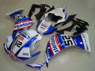 Cheap 2009-2011 Yamaha YZF R1 Motorcycle Fairings - White Blue Red Black Sterilgarda