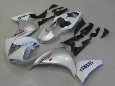 Cheap 2009-2011 Yamaha YZF R1 Motorcycle Fairings - White Silver