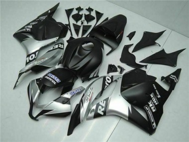 Cheap 2009-2012 Honda CBR600RR Motorcycle Fairings - Silver Matte Black Repsol