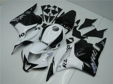 Cheap 2009-2012 Honda CBR600RR Motorcycle Fairing - White Glossy Black Repsol