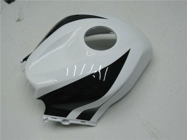 2009-2012 Honda CBR600RR Motorcycle Fairing - White Glossy Black Repsol