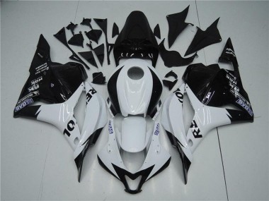 Cheap 2009-2012 Honda CBR600RR Motorcycle Fairing - White Glossy Black Repsol