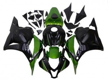 Cheap 2009-2012 Honda CBR600RR Motorcycle Fairings - Black Green