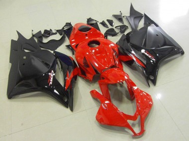 Cheap 2009-2012 Honda CBR600RR Motorcycle Fairings - Red Glossy Black Matte Black OEM Style