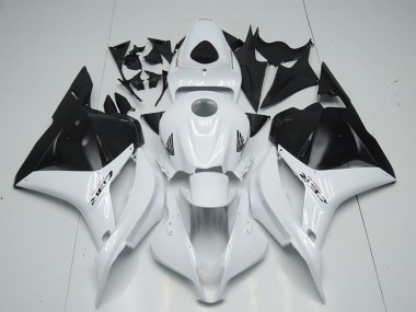 Cheap 2009-2012 Honda CBR600RR Motorcycle Fairing - White Matte Black