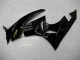 2009-2012 Kawasaki ZX6R Motorcycle Fairings - Glossy Black Gold Ninja