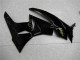 2009-2012 Kawasaki ZX6R Motorcycle Fairings - Glossy Black Gold Ninja