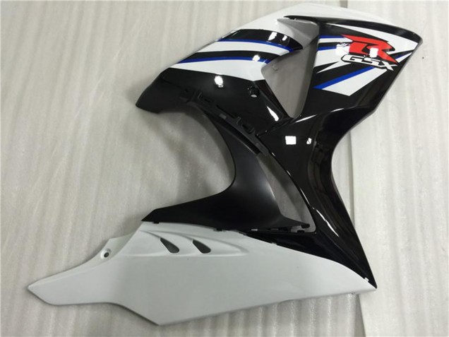2009-2016 Suzuki GSXR 1000 Full Motorcycle Fairing Kits - White Blue Black