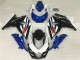 2009-2016 Suzuki GSXR 1000 Full Motorcycle Fairing Kits - White Blue Black