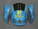 2009-2016 Suzuki GSXR 1000 Motorcycle Fairings - Blue Yellow Rizla 19 Red
