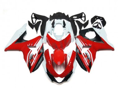 Cheap 2009-2016 Suzuki GSXR 1000 Bike Fairings - White Red Black