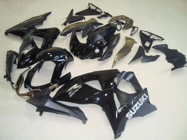 Cheap 2009-2016 Suzuki GSXR 1000 Motorcycle Fairings - Glossy Black Matte Black OEM Style