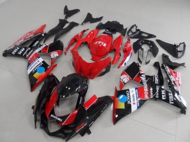 Cheap 2009-2016 Suzuki GSXR 1000 Motorcycle Fairings - Red Blue Yellow Black JOMO