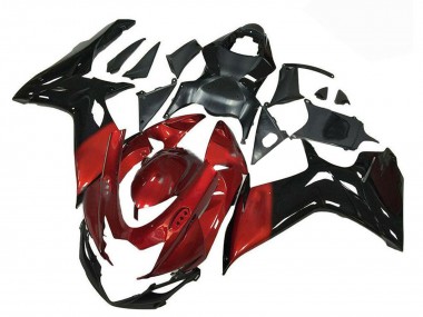Cheap 2011-2024 Suzuki GSXR 600/750 Motorcycle Fairing - Red Glossy Black