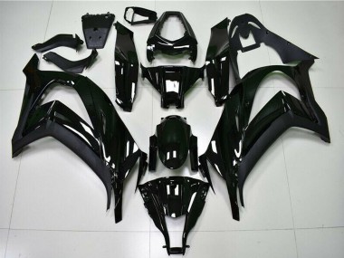 Cheap 2011-2015 Kawasaki ZX10R Motorcycle Fairings - Glossy Black