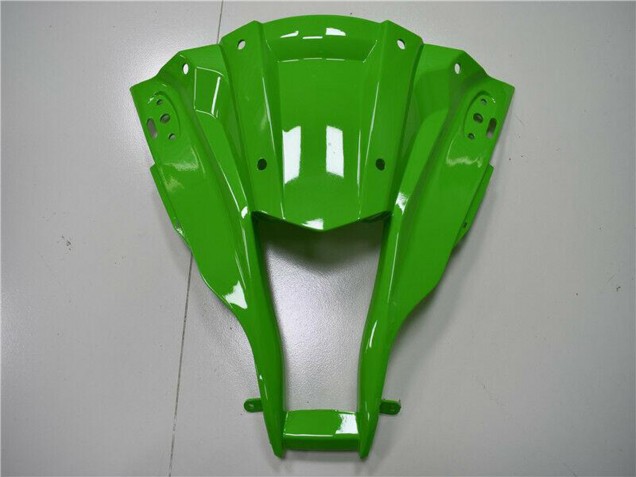 2011-2015 Kawasaki ZX10R Motorcycle Fairing - Green Glossy Black